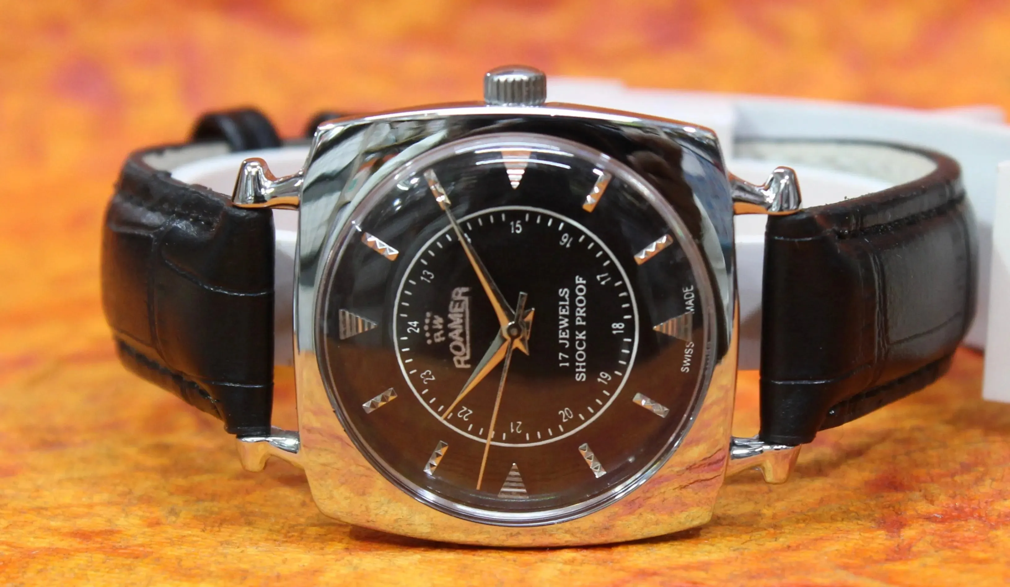 Swiss Made Watch Roamer Vintage 17 Jewels FHF ST96 Mechanical Hand Winding Mechanism