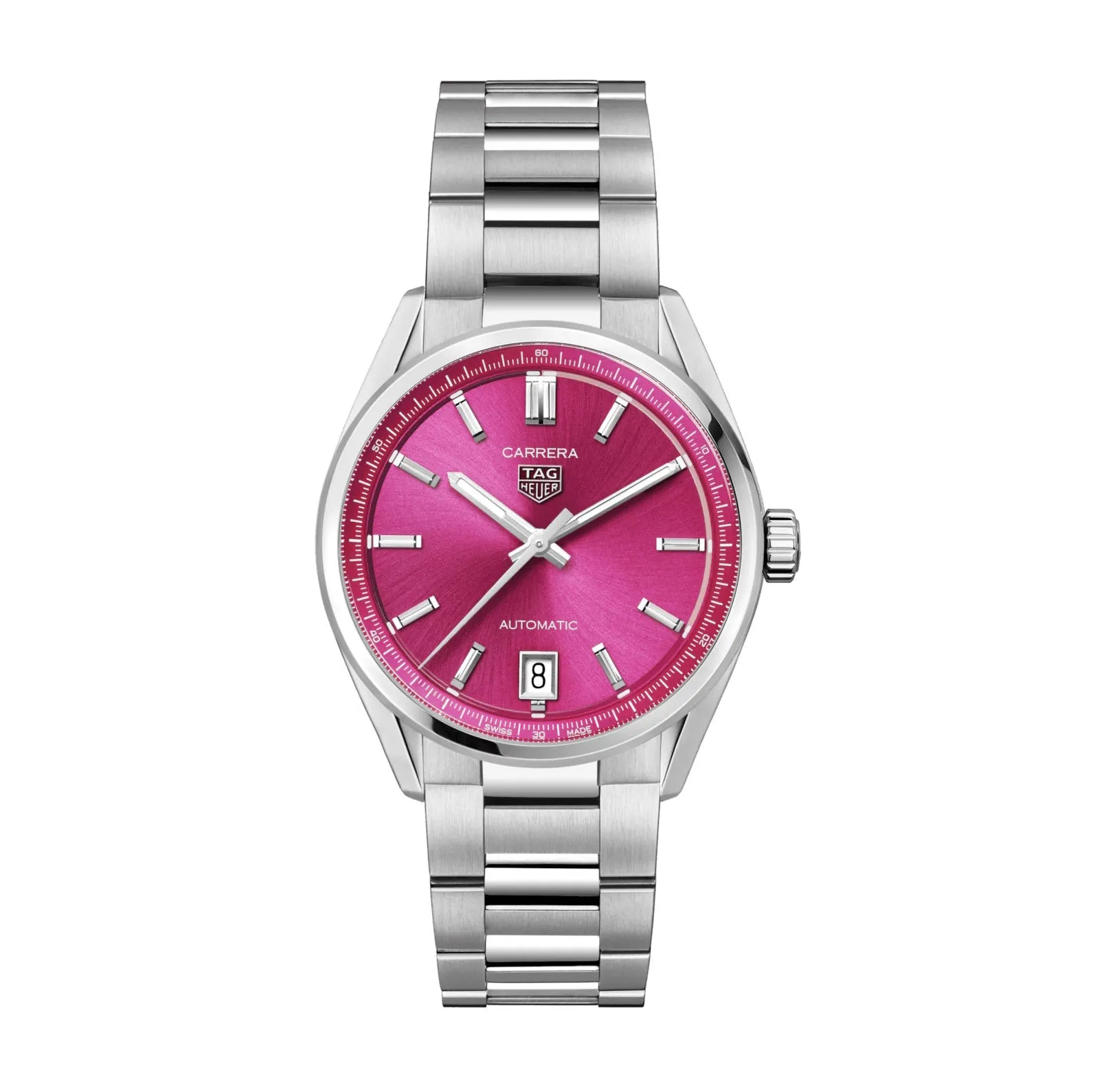 Tag Heuer Carrera Unisex Pink Automatic Watch WBN2313.BA0001