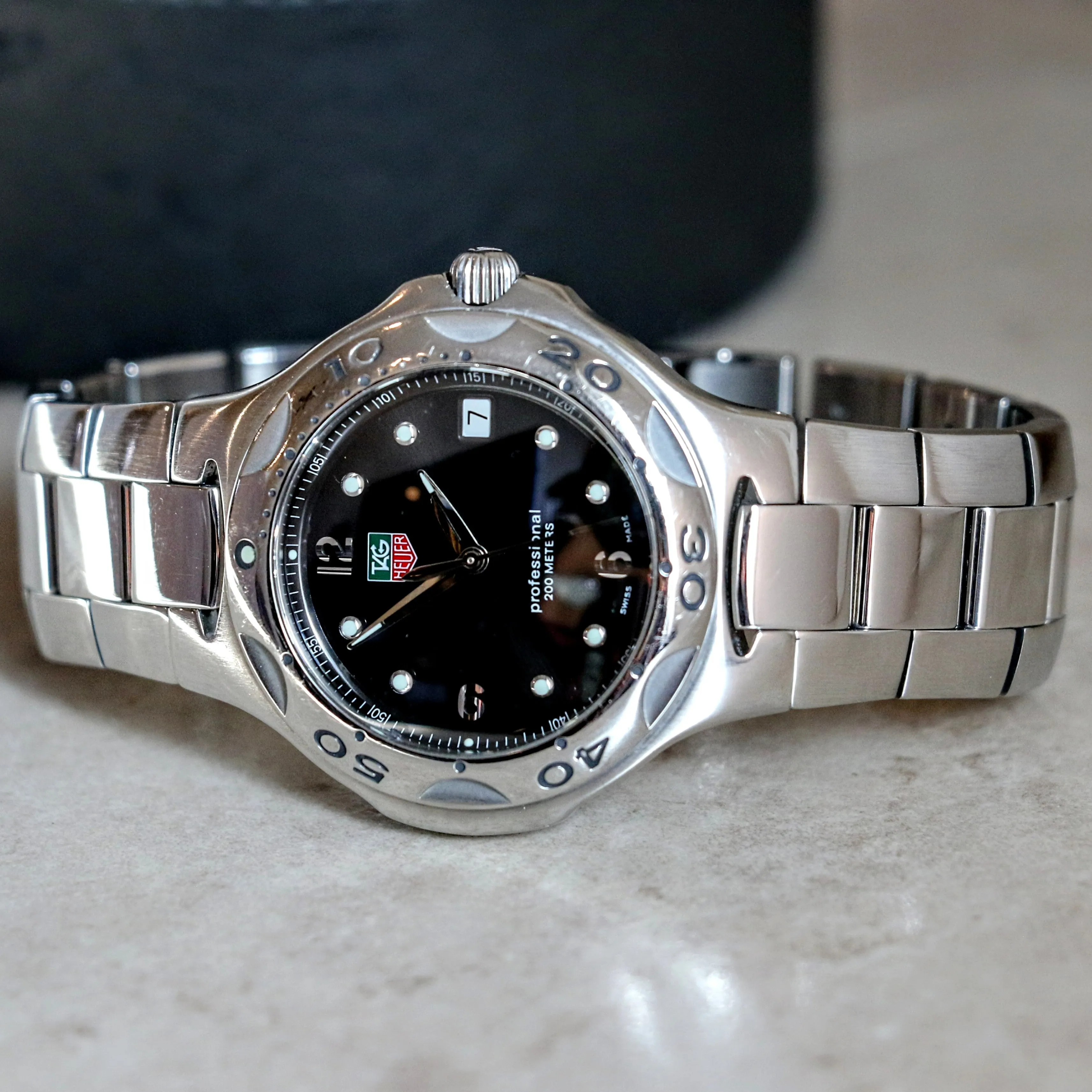 TAG HEUER Kirium Professional Watch 200 Meters WL1012 Swiss Made Wristwatch