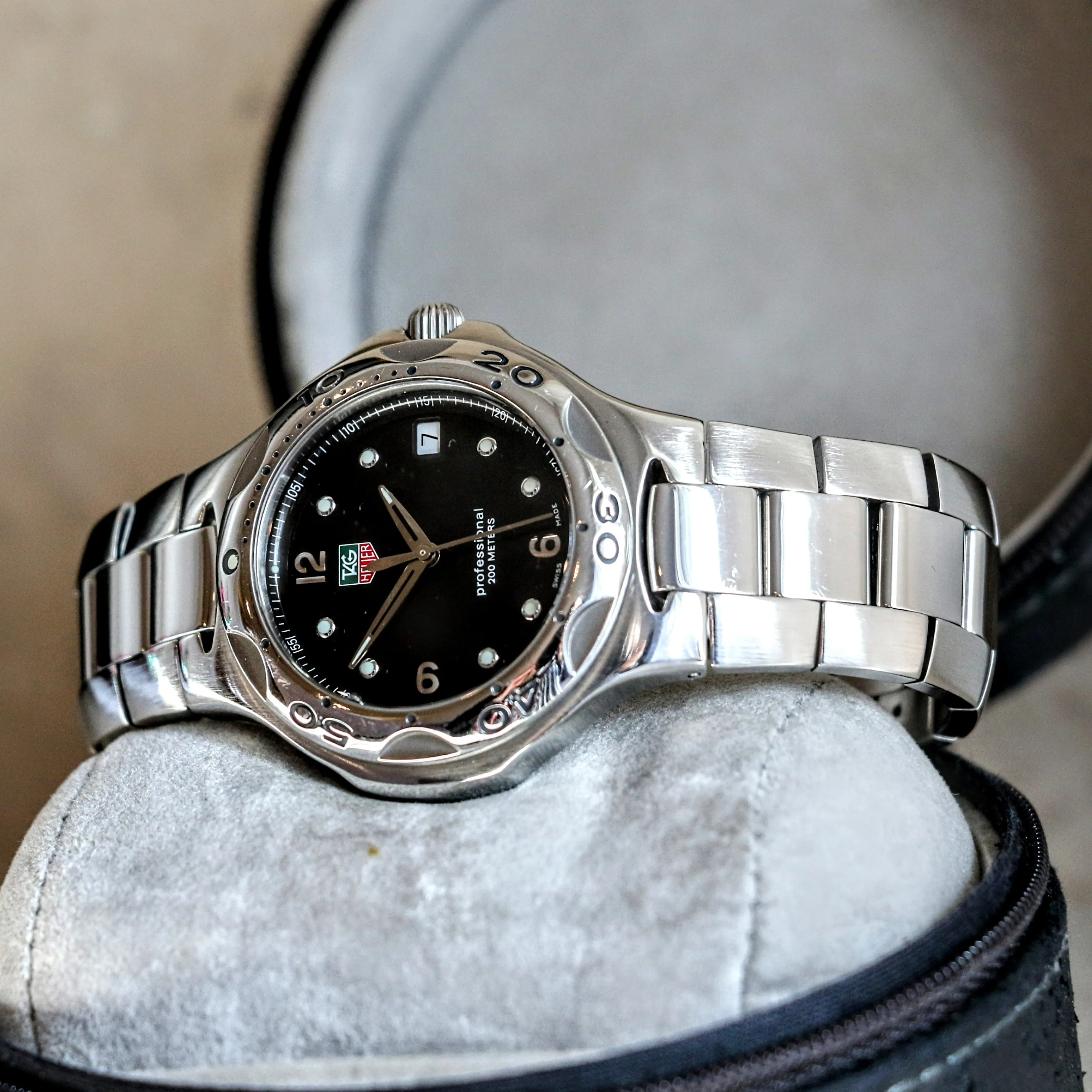 TAG HEUER Kirium Professional Watch 200 Meters WL1012 Swiss Made Wristwatch