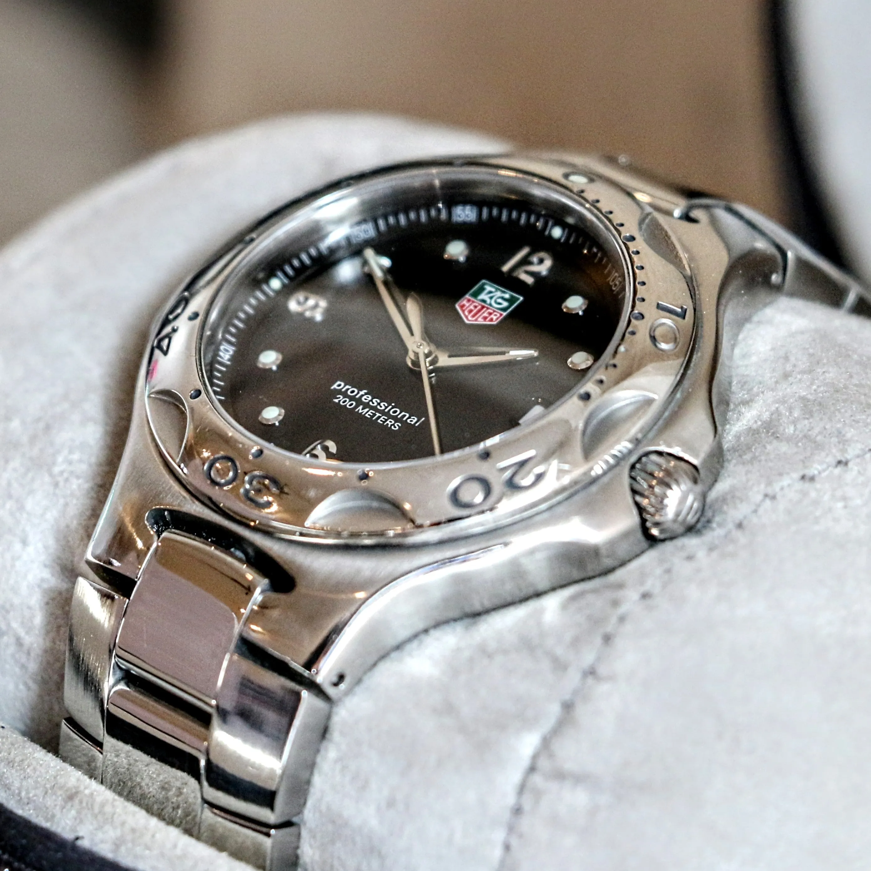 TAG HEUER Kirium Professional Watch 200 Meters WL1012 Swiss Made Wristwatch