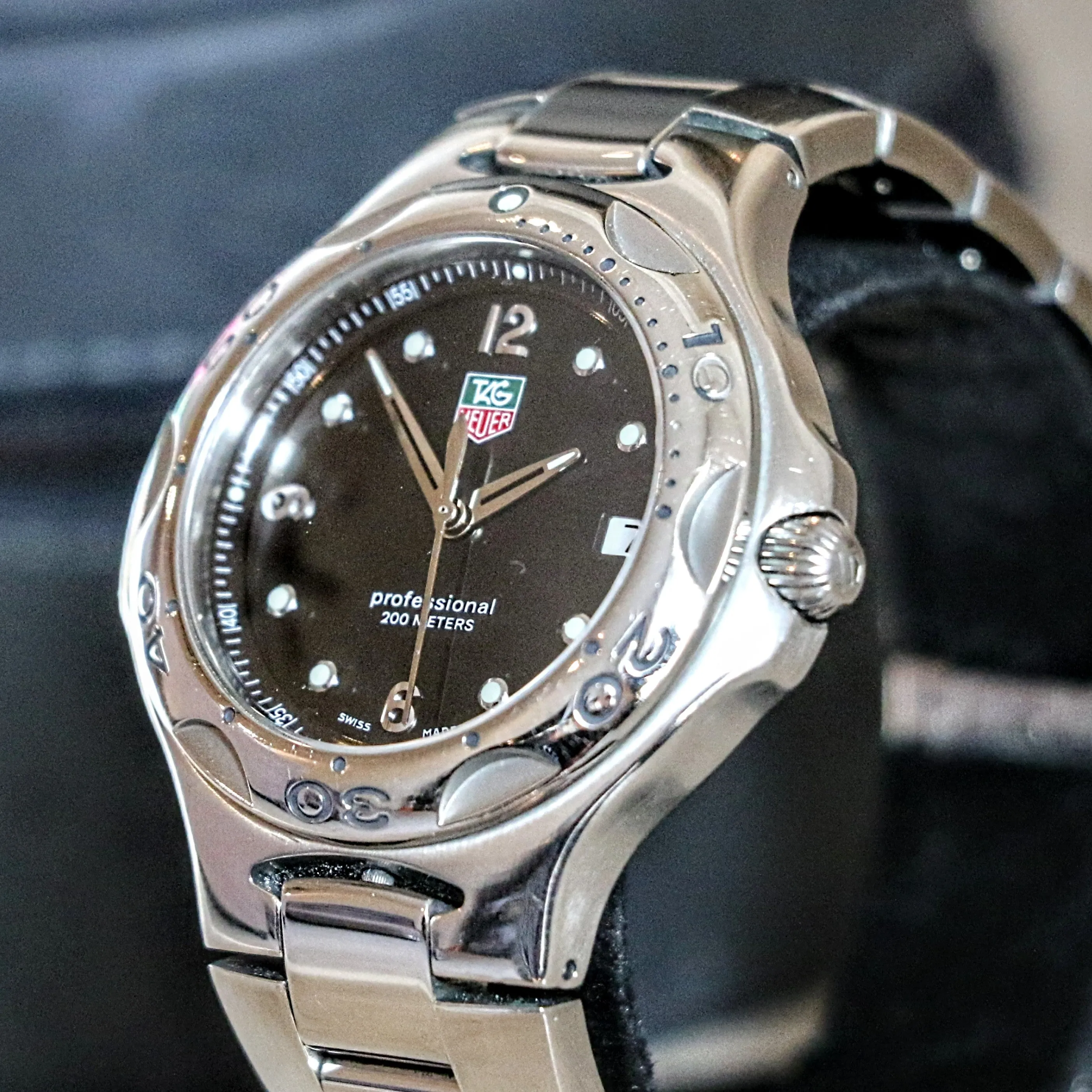 TAG HEUER Kirium Professional Watch 200 Meters WL1012 Swiss Made Wristwatch