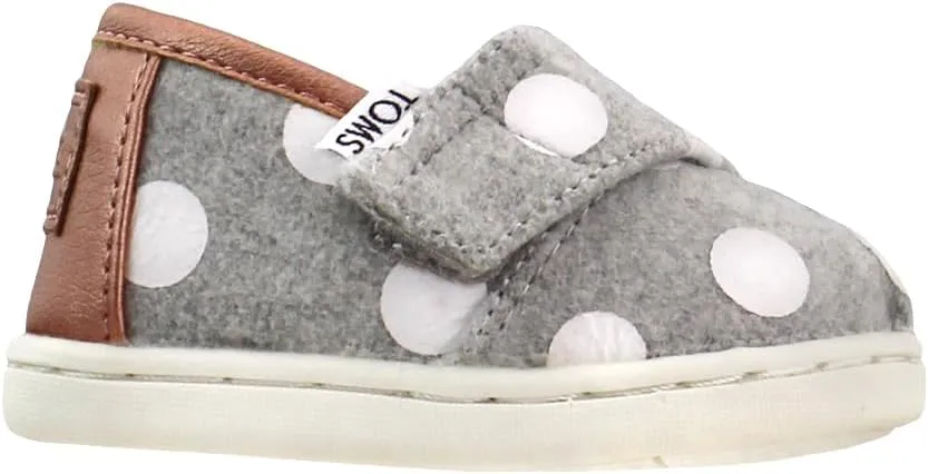 TOMS Toddler Girls Alpargata Crib - Grey