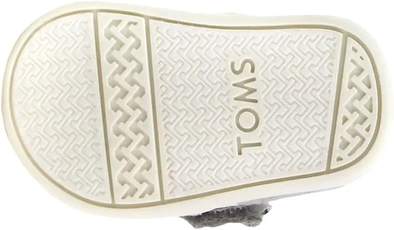 TOMS Toddler Girls Alpargata Crib - Grey