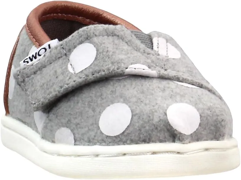 TOMS Toddler Girls Alpargata Crib - Grey