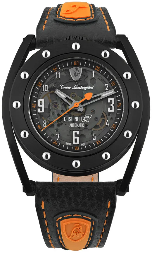 Tonino LambORSghini Watch Cuscinetto R Black ORSange