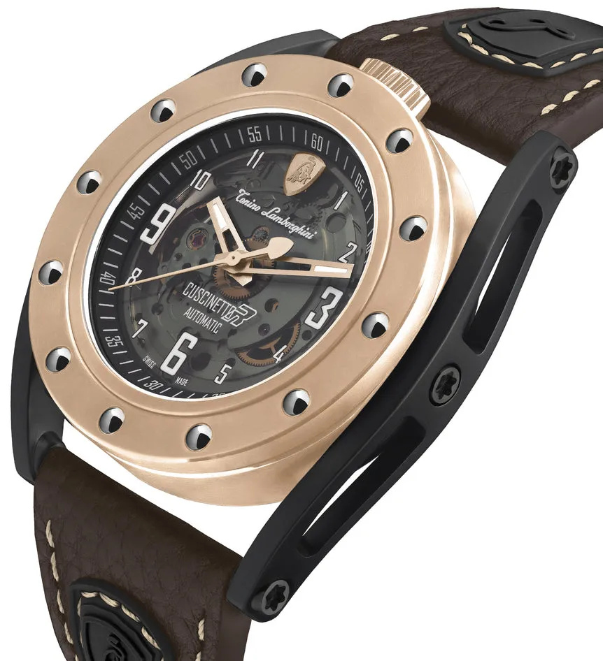 Tonino LambORSghini Watch Cuscinetto R Rose Gold