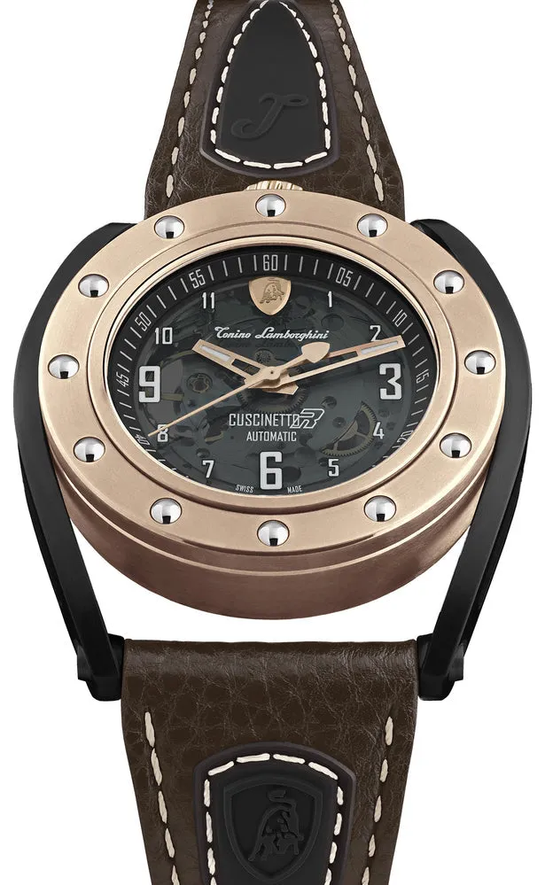 Tonino LambORSghini Watch Cuscinetto R Rose Gold