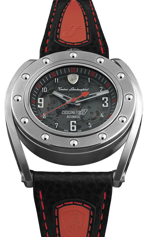 Tonino LambORSghini Watch Cuscinetto R Titanium Red