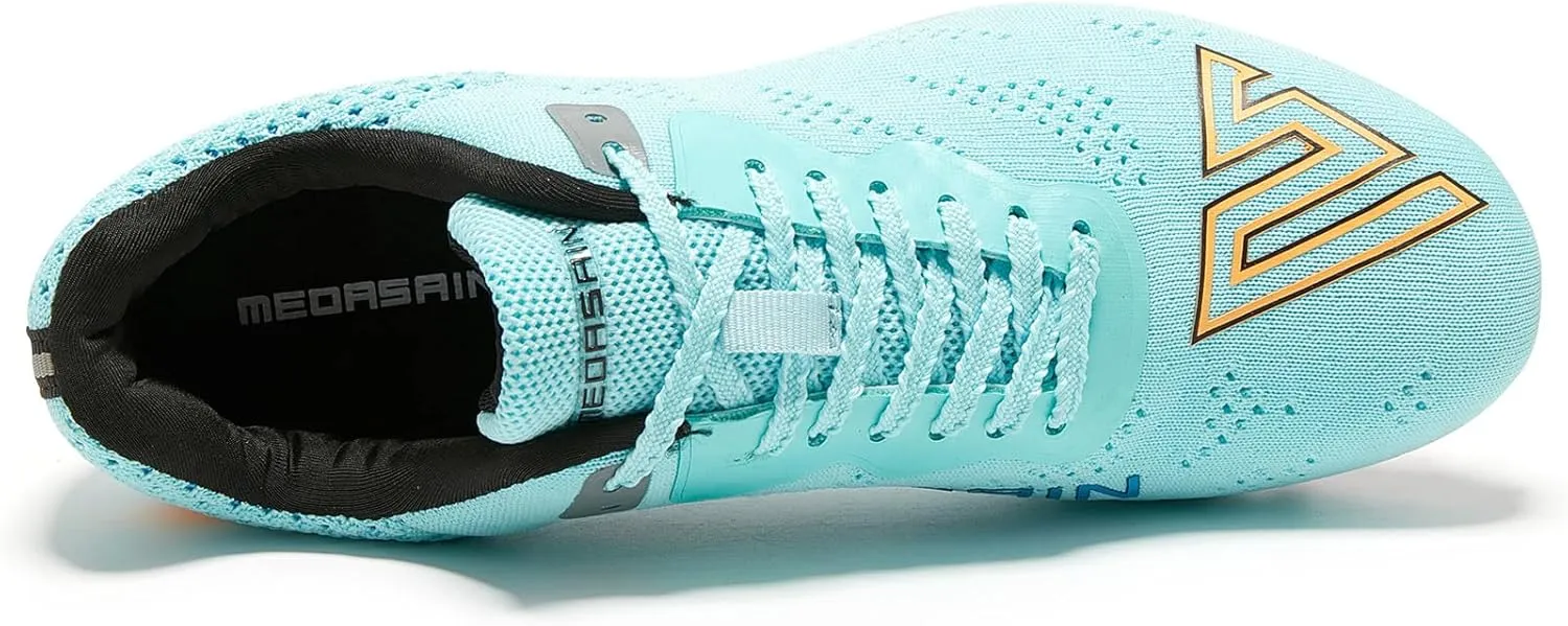 Track and Field Shoes for Men Women Kids Boys Girls Youth Spikes Professional Athletic Sprint Running Racing Shoes