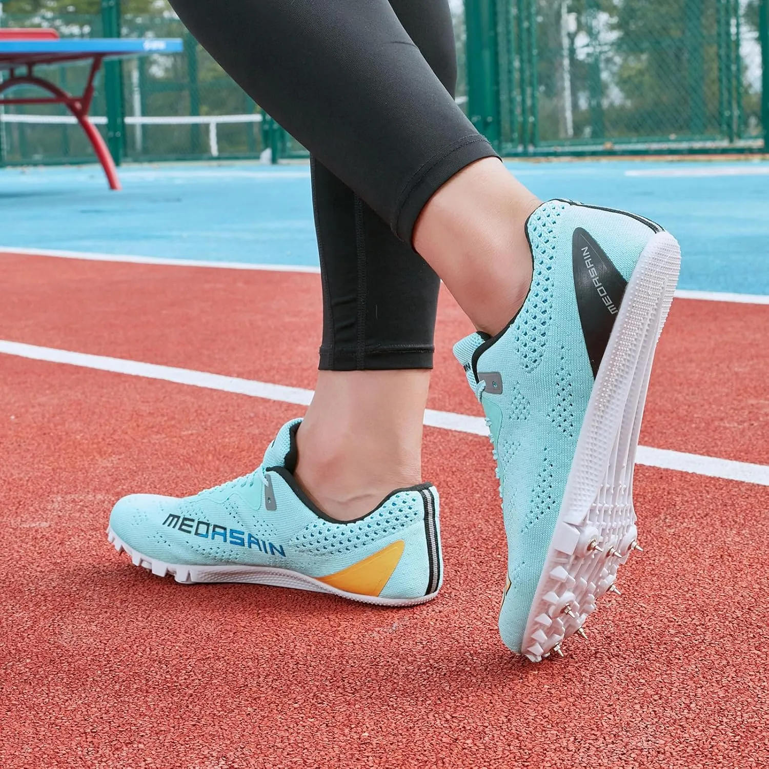 Track and Field Shoes for Men Women Kids Boys Girls Youth Spikes Professional Athletic Sprint Running Racing Shoes