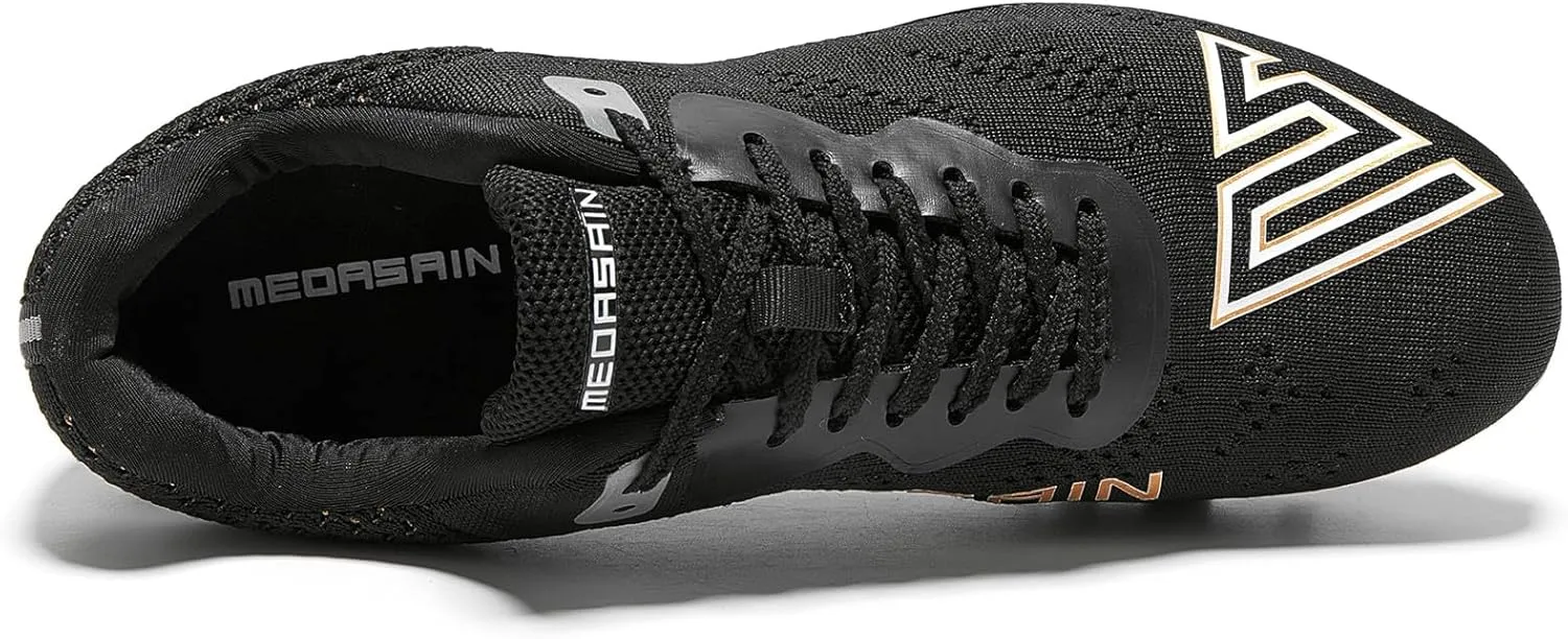 Track and Field Shoes for Men Women Kids Boys Girls Youth Spikes Professional Athletic Sprint Running Racing Shoes