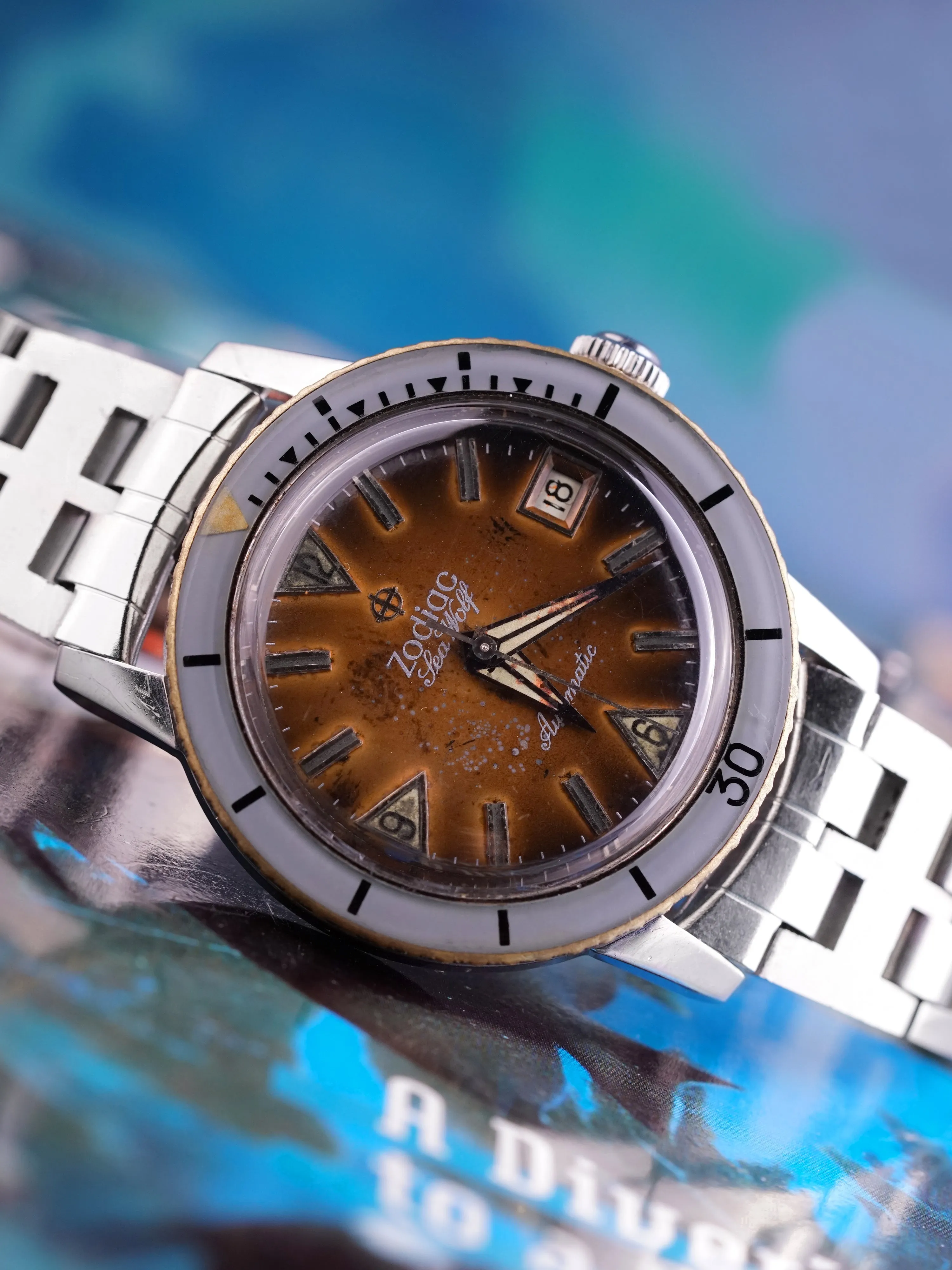 Tropical 1960s Zodiac Sea Wolf (Ref. 722-946B)