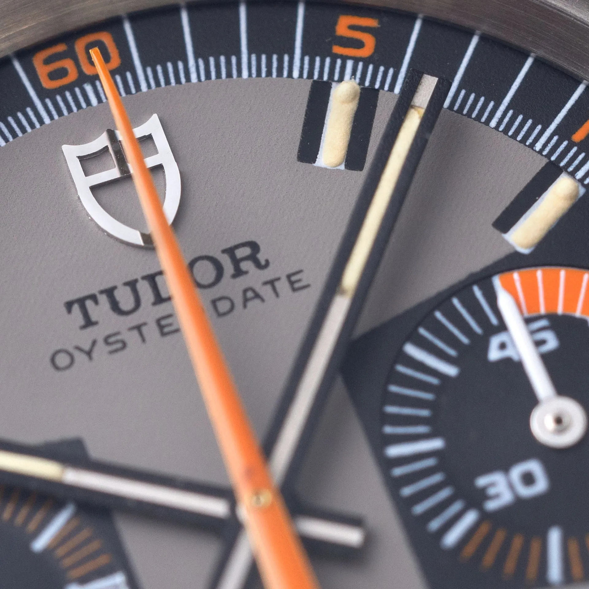 Tudor Oysterdate Chronograph 7149 Monte Carlo Grey Dial