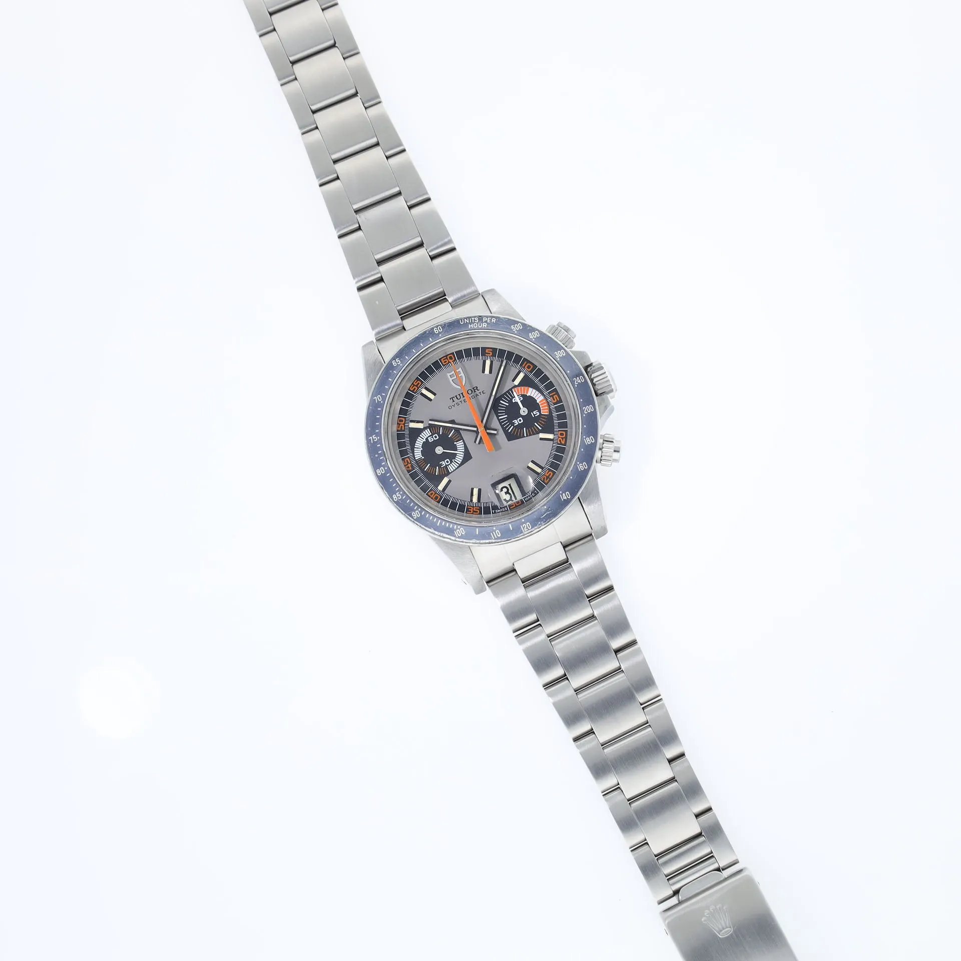 Tudor Oysterdate Chronograph 7149 Monte Carlo Grey Dial