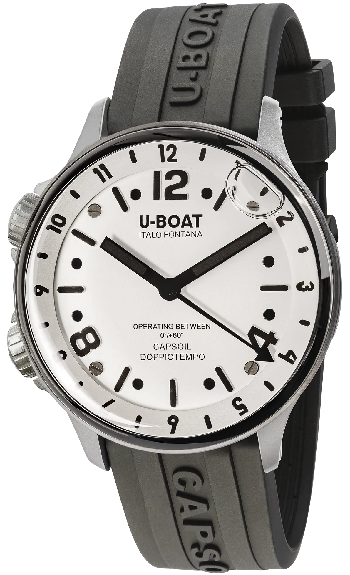 UB Watch Capsoil Doppiotempo 45 SS White