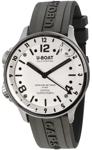 UB Watch Capsoil Doppiotempo 45 SS White