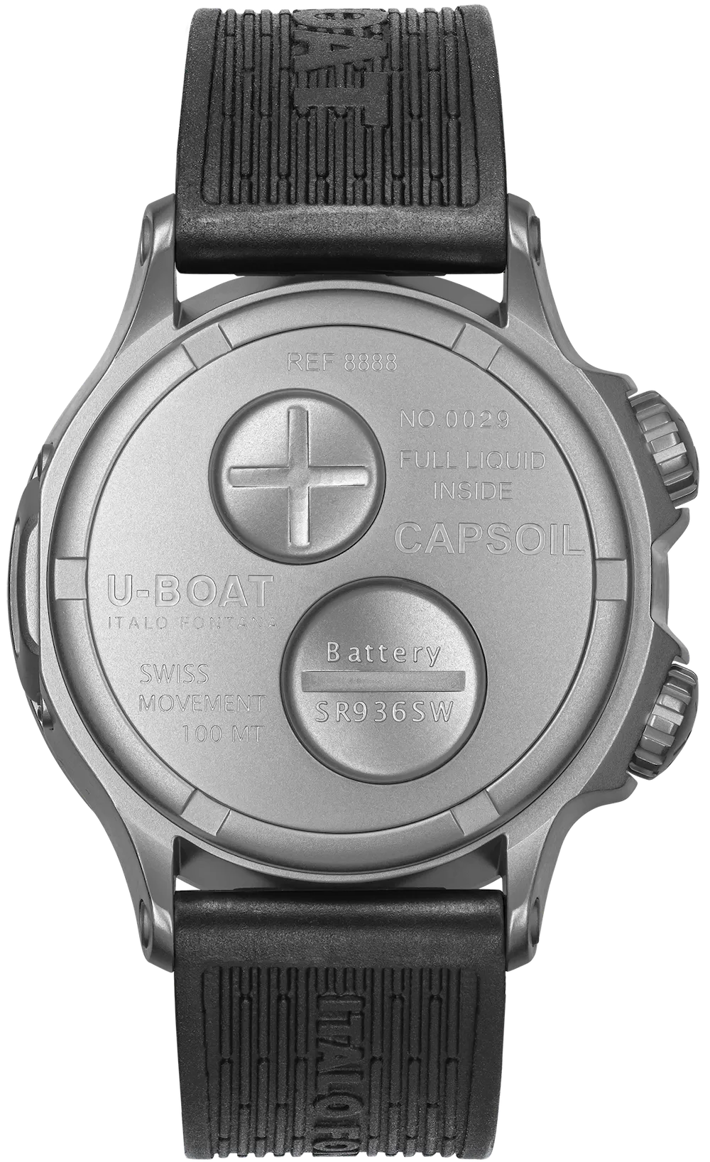 UB Watch Capsoil Doppiotempo 45 SS White