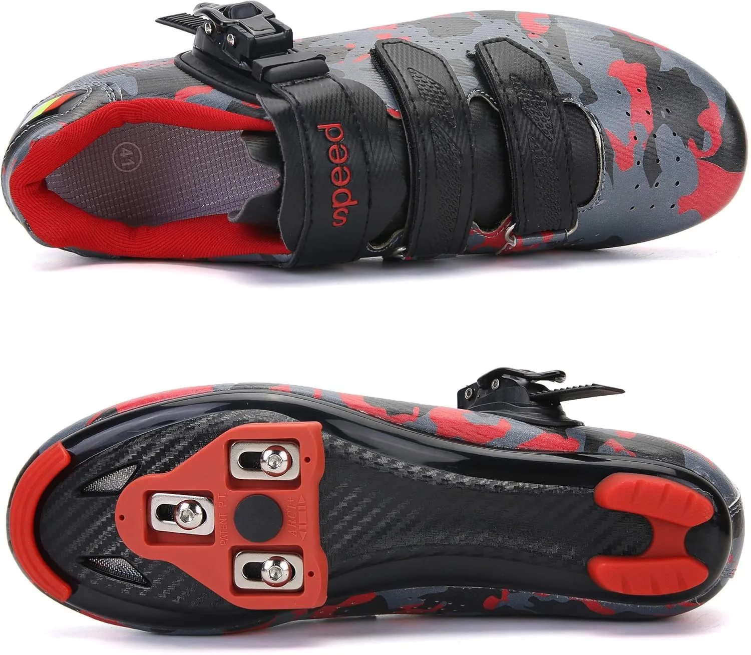 Unisex Cycling Shoes Compatible with pelaton Indoor Road Bike Riding Shoes for Men and Women Delta Cleats Clip Outdoor Pedal