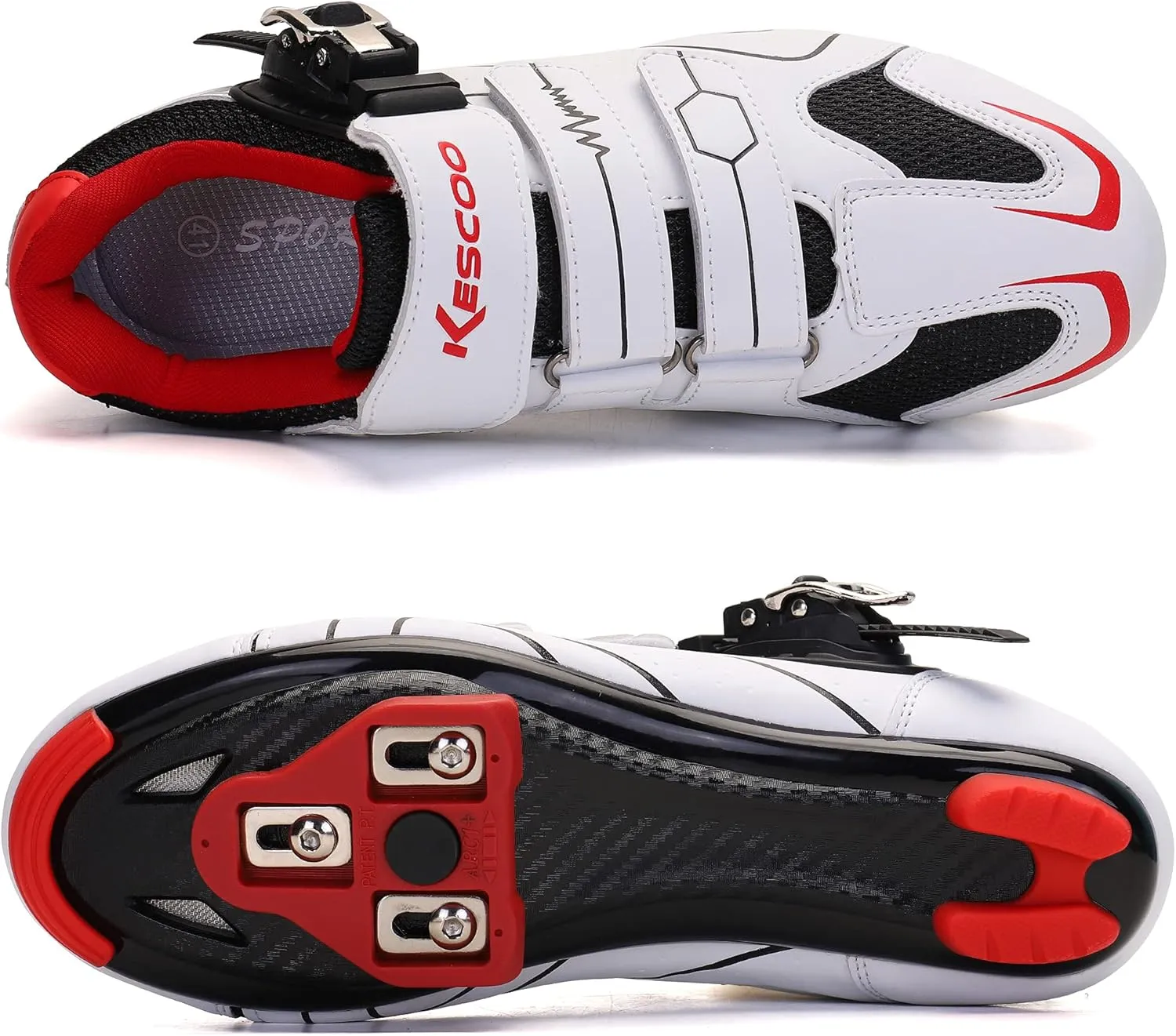 Unisex Cycling Shoes Compatible with pelaton Indoor Road Bike Riding Shoes for Men and Women Delta Cleats Clip Outdoor Pedal