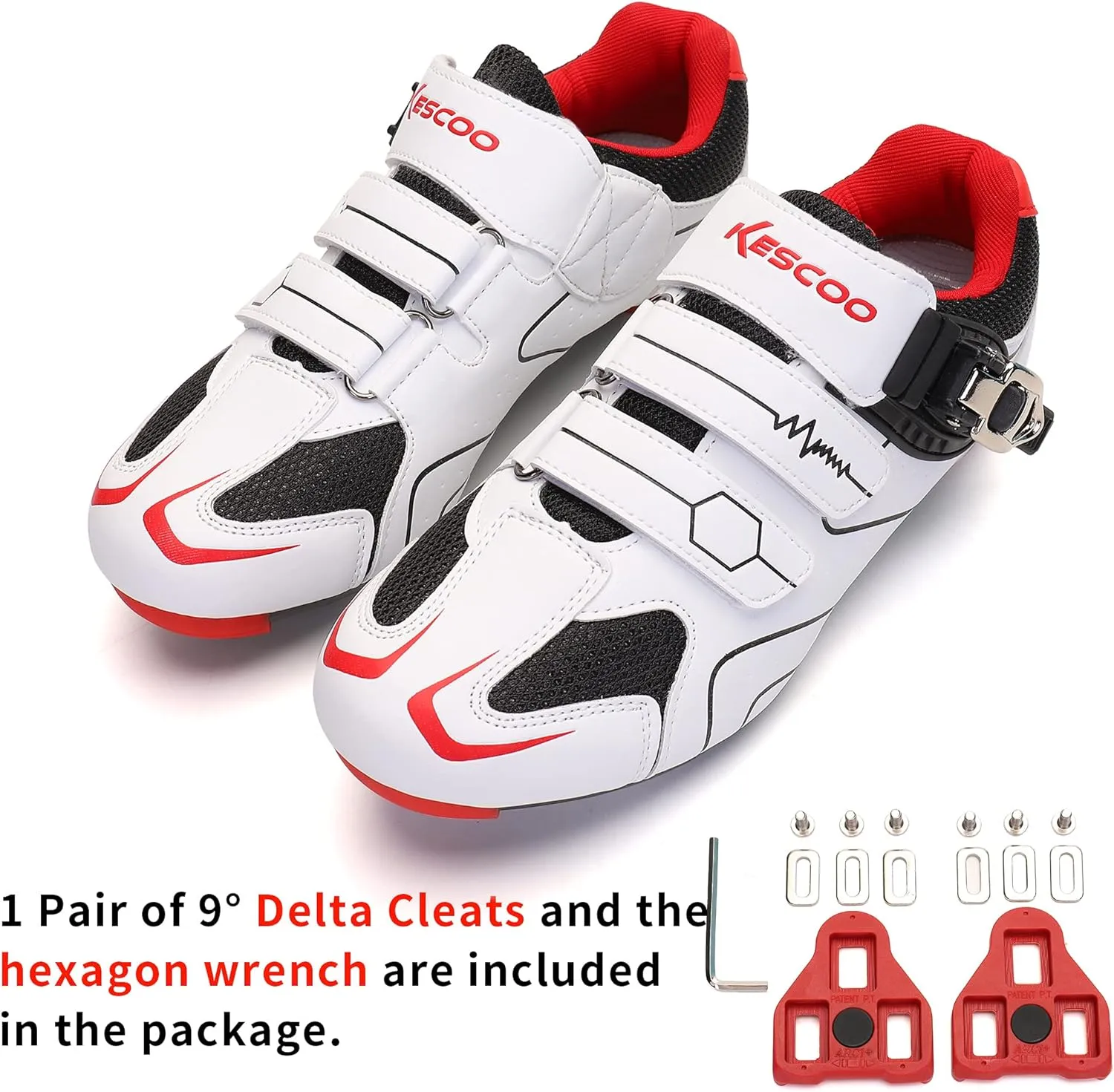 Unisex Cycling Shoes Compatible with pelaton Indoor Road Bike Riding Shoes for Men and Women Delta Cleats Clip Outdoor Pedal