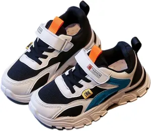 Unisex Kids Breathable Mesh Sneakers for Boys & Girls, Lightweight Running Shoes with Hook & Loop Closure, Non-Slip Rubber Sole - Spring/Summer 2025 Unisex Kids Breathable Mesh Sneakers for Boys & Girls, Lightweight Running Shoes with Hook & Loop Closure, Non-Slip Rubber Sole - Spring/Summer 2025