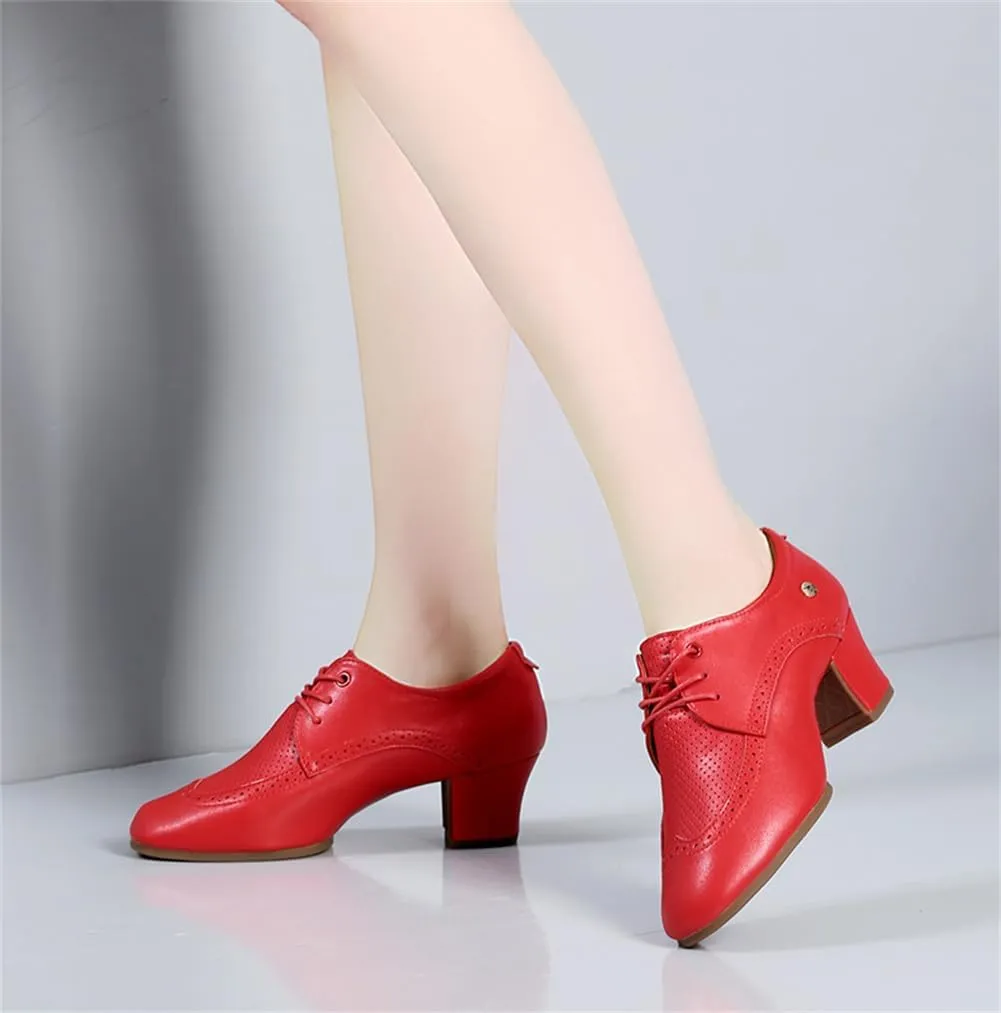 Women's Latin Dance Shoes, Split Sole Ballroom Tango Modern Dancing Shoes Performance Modern Dancing Shoes