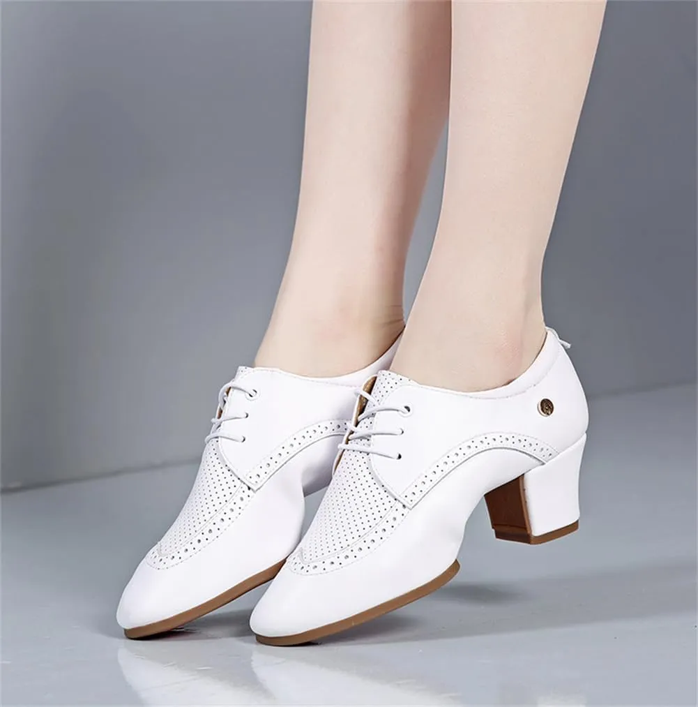 Women's Latin Dance Shoes, Split Sole Ballroom Tango Modern Dancing Shoes Performance Modern Dancing Shoes