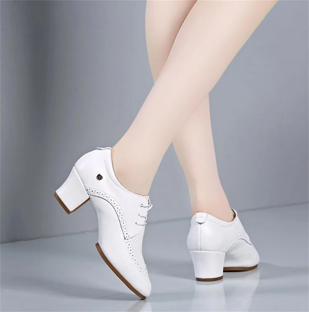 Women's Latin Dance Shoes, Split Sole Ballroom Tango Modern Dancing Shoes Performance Modern Dancing Shoes