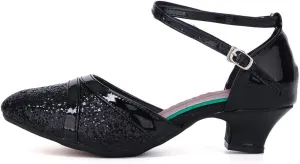 YKXLM Character Shoes for Women Closed Toe Practice Modern Dance Heels,DY111 YKXLM Character Shoes for Women Closed Toe Practice Modern Dance Heels,DY111