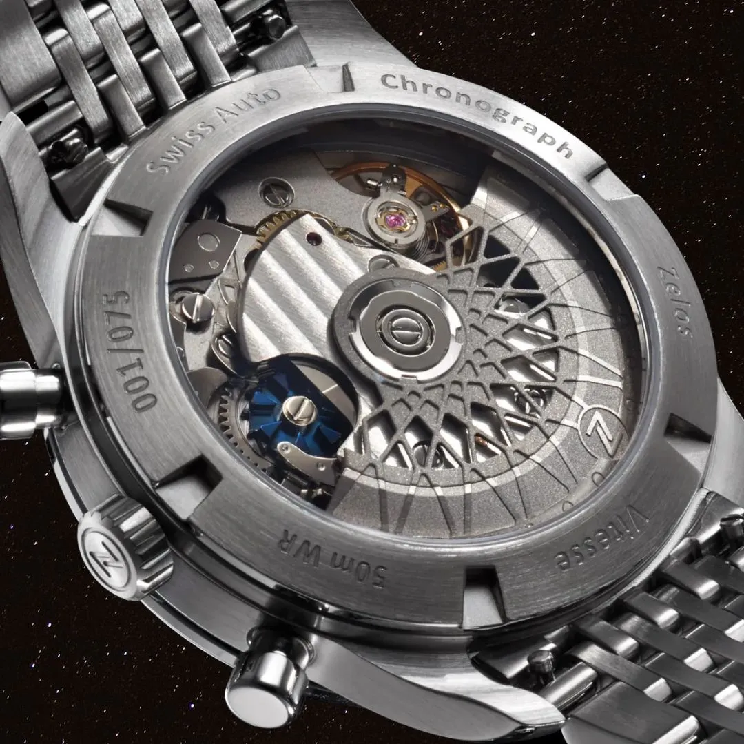 Zelos Vitesse Salmon LE Chronograph - Swiss&nbsp;Mvmt - 68hr&nbsp;Reserve